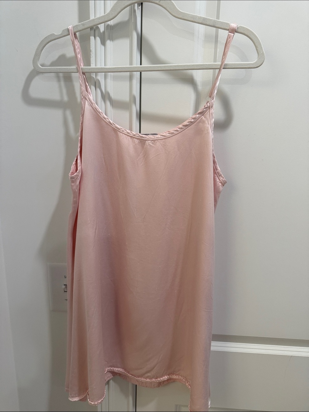 PJ Harlow Pink Satin Nightgown